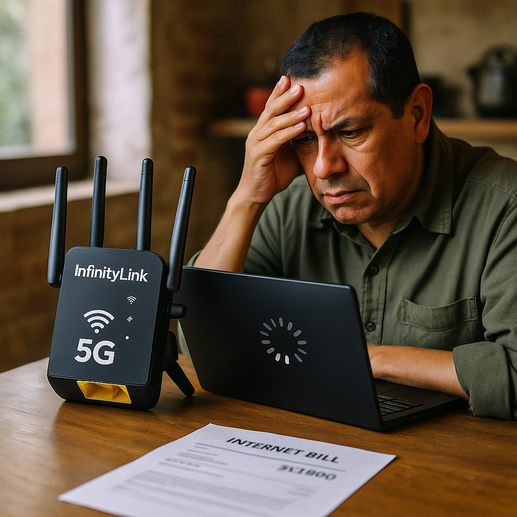 La razón por la que sigues pagando $960.000 al año en internet que se cae